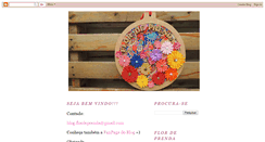 Desktop Screenshot of flordeprenda.com